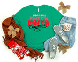 SB453 Merry Merry Merry | Ready to Press Heat Transfer 10" x 8"