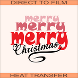 SB453 Merry Merry Merry | Ready to Press Heat Transfer 10" x 8"