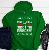 SB121 Shoot Reindeer | Ready to Press Heat Transfer 7.5" x 10"