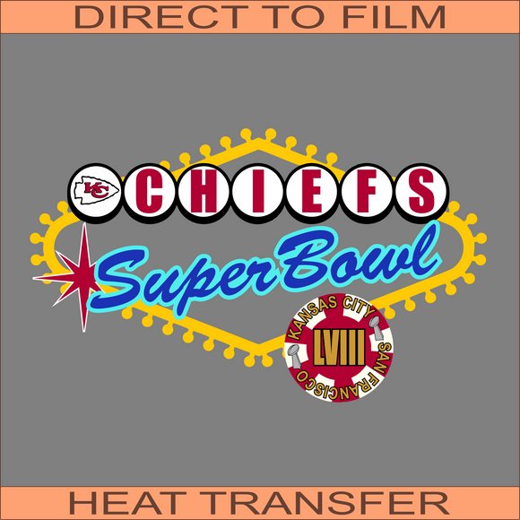 Chiefs Vegas One | Ready to Press Heat Transfer 11