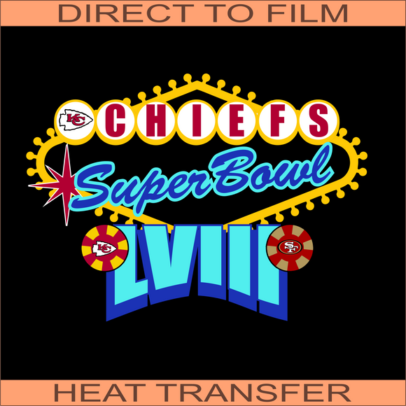 Chiefs Vegas Two | Ready to Press Heat Transfer 11