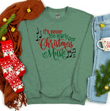 SB590 Christmas Music | Ready to Press Heat Transfer 9.5" x 7.9"