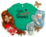 SB594 Counselor Snowmies | Ready to Press Heat Transfer 9.5" x 7.6"