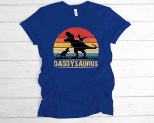 SB208 Daddysaurus | Ready to Press Heat Transfer  10" x 8.9"