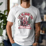 I'll Be Home For Christmas Chair  | Ready to Press Heat Transfer 10.5" x 12"