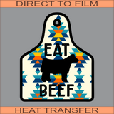 Eat Beef | Ready to Press Heat Transfer 7.5" x 9"