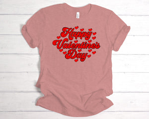 SB588 Happy Valentine's Day | Ready to Press Heat Transfer 10.5" x 8"