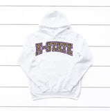 K-State Leopard Distressed | Ready to Press Heat Transfer 11" x 4.3"