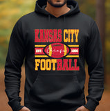 KCC123 KC Football CHIEFS | Ready to Press Heat Transfer 11" X 10"