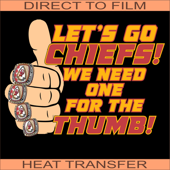 KCC94 One For The Thumb | Ready to Press Heat Transfer 11