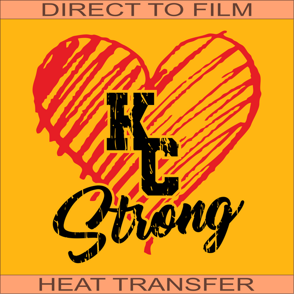 KC Strong Two  | Ready to Press Heat Transfer 10