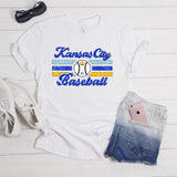 SB641 Kansas City Baseball | Ready to Press Heat Transfer 10" x 9.5"