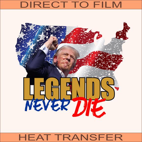 Legends | Ready to Press Heat Transfer 11