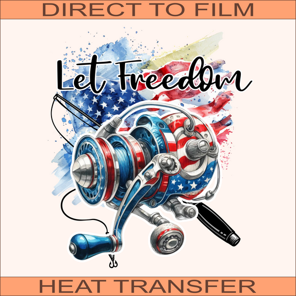 Let Freedom | Ready to Press Heat Transfer  9.5