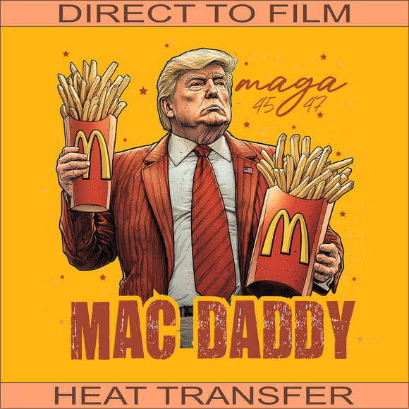 Mac Daddy | Ready to Press Heat Transfer 12