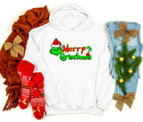 SB599 Merry Grinchmas | Ready to Press Heat Transfer 10" x 5.25"