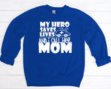 My Hero Mom| Ready to Press Heat Transfer  8" x 7.5"