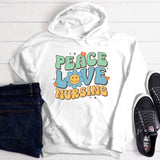 Peace Love Nursing | Ready to Press Heat Transfer 10" x 8.4"