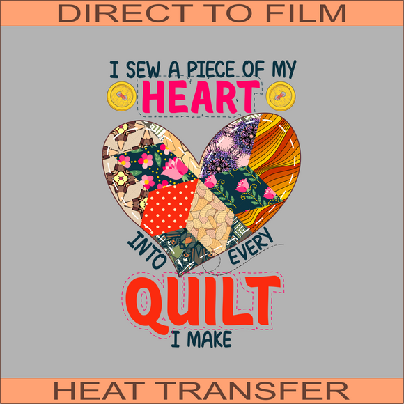 Piece of my heart | Ready to Press Heat Transfer 8.5