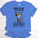 Please Do Not Disturb | Ready to Press Heat Transfer  7" x  11.4"