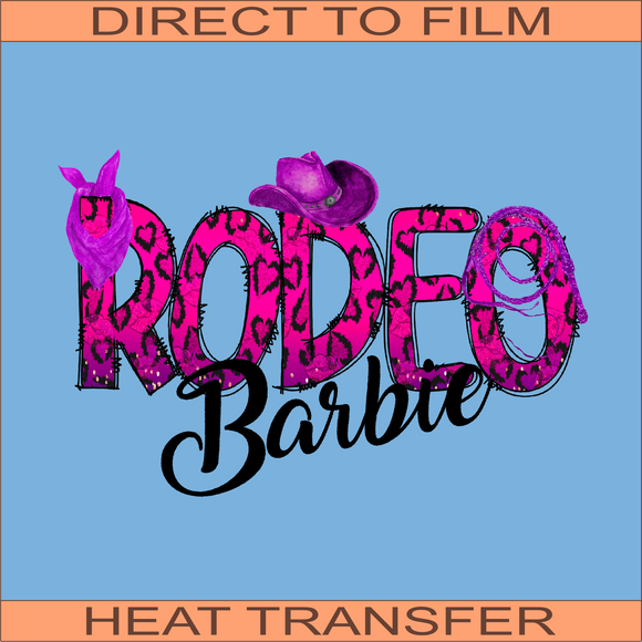 Rodeo Barbie | Ready to Press Heat Transfer 10