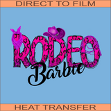 Rodeo Barbie | Ready to Press Heat Transfer 10" x 6.7"