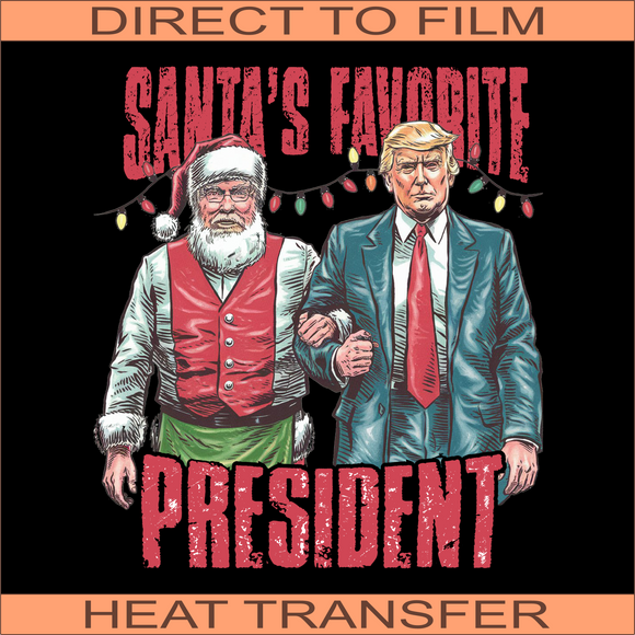 Santas Favorite | Ready to Press Heat Transfer 11