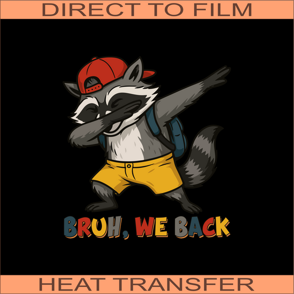 SB663 Bruh, We Back | Ready to Press Heat Transfer 10