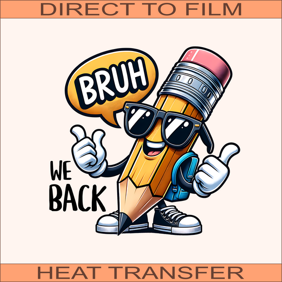 SB664 We Back | Ready to Press Heat Transfer 10