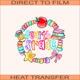 SB670 Fourth Grade | Ready to Press Heat Transfer 10" x 9.8"