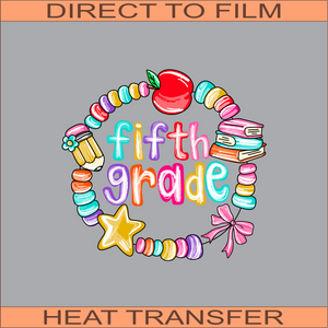 SB671 Fifth Grade | Ready to Press Heat Transfer 10" x 9.8"