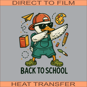 SB672 Back To School | Ready to Press Heat Transfer 10" x 12"