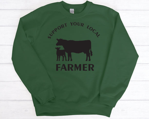 SB557 Support Your Local Farmer | Ready to Press Heat Transfer 8.5