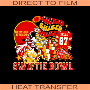 Swiftie Bowl  | Ready to Press Heat Transfer 11" x 10"