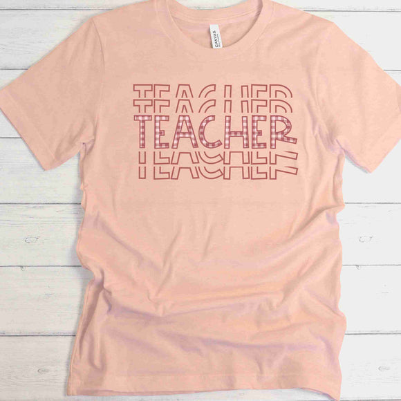 SB166 Teacher Teacher Teacher | Ready to Press Heat Transfer 10.5