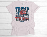 Trump Train 24 | Ready to Press Heat Transfer 11" x 11.9"