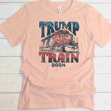 Trump Train 24 Distressed| Ready to Press Heat Transfer 11" x 11.9"