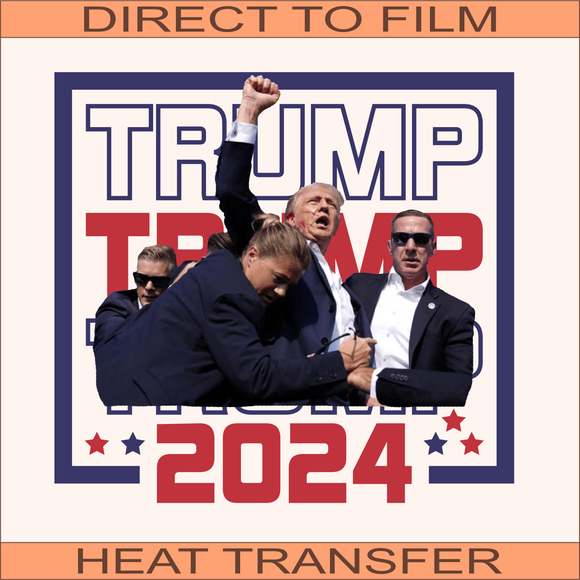 Trump Fighter | Ready to Press Heat Transfer 10