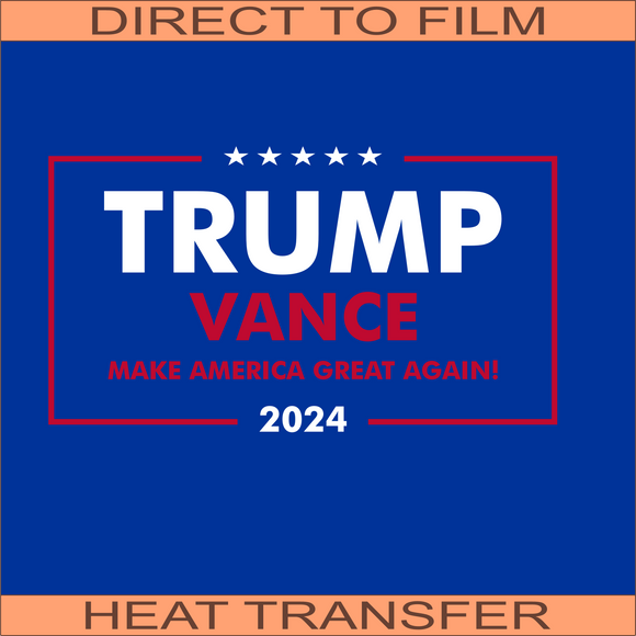 Trump Vance for Blue | Ready to Press Heat Transfer 11