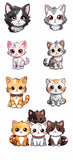 UVD 111 Kittens - Premium UV Decal Pack - Set of 7 High-Quality Designs