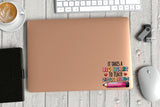 UVD 124 - Premium UV Decal - Single Decal 3" - Big Heart To Teach Little Minds