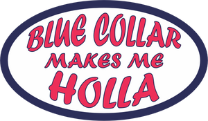 UVD 144 - Premium UV Decal - Single Decal 4" x 2.3" - Makes Me Holla