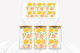 UVD 155 GC16 Lemons - 16 oz Glass Cup Wrap