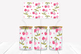 UVD 163 GC16 Heart Cherries - 16 oz Glass Cup Wrap