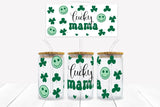 UVD 166 GC16 Lucky Mama - 16 oz Glass Cup Wrap