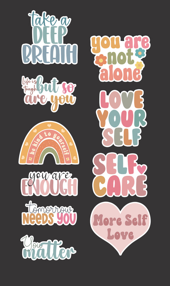 Mental Health - UVD 21 - Premium UV Decal Pack - Set of 10 High-Quality Designs