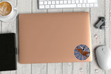 UVD 158 - Premium UV Decal - Single Decal 5" x 4.9" - Cowboy Up
