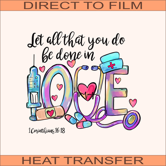 1 Corinthians | Ready to Press Heat Transfer 10