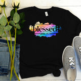 Blessed John 1:16 | Ready to Press Heat Transfer 10.5" x 5.25"