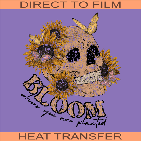 Bloom | Ready to Press Heat Transfer 9